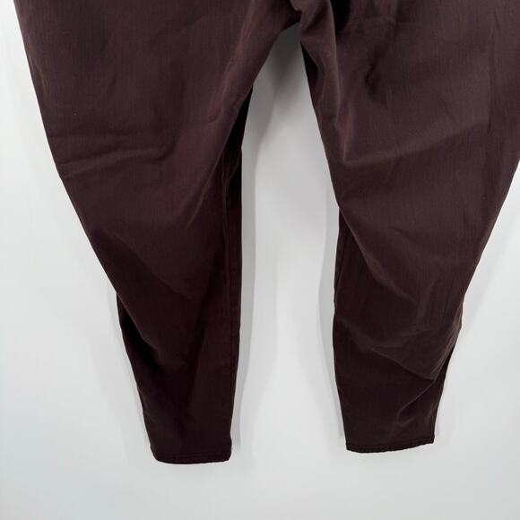 Pistola Jeans SZ 20W Java Brown High Rise Ankle Skinny NWT Button Fly Plus Curvy - Picture 14 of 16
